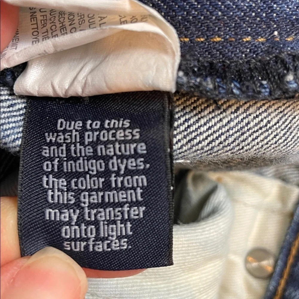 J Crew Japanese Kaihara Blue Denim Jeans 32 x 30